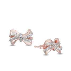 Enchanted Disney Snow White Bow Earrings